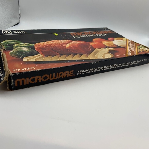 Vintage Anchor Hocking Microware Roasting Rack Tray - Picture 6 of 8